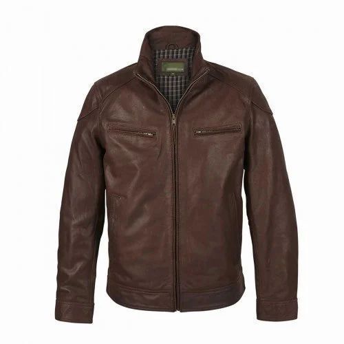 Mens Brown Leather Jacket