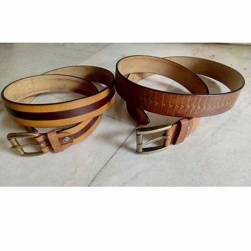 Mens Fancy Leather Belt