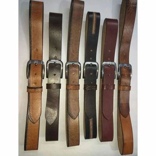Mens Reversible 2 In 1 Leather Belt