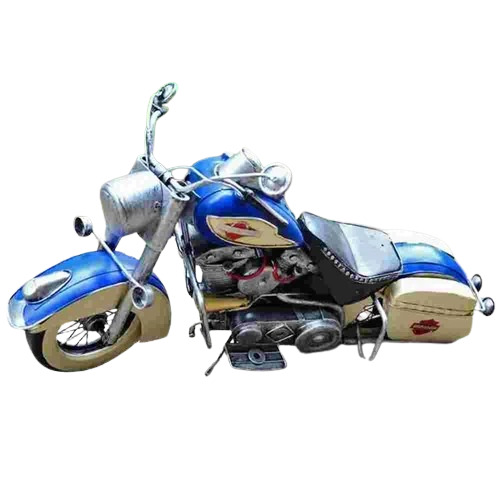 Metal Handmade Vintage Motor Bike Showpiece