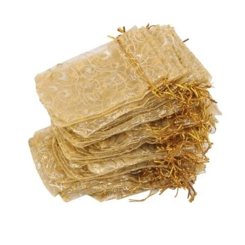 Organza Multicolor Coin Silk Bags