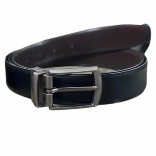 Reversible Buckle Leather Belt