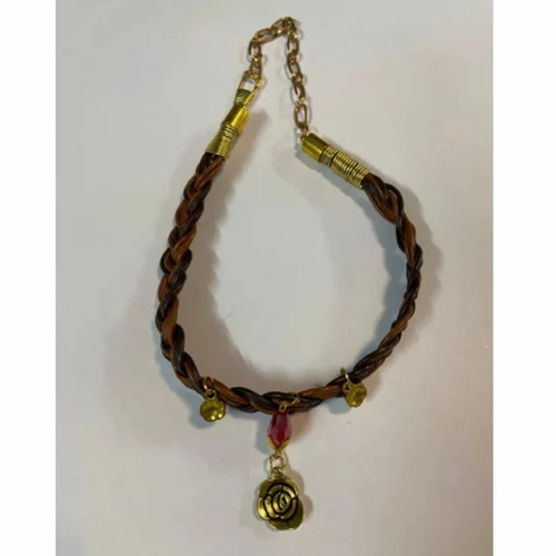 Woman Leather Braided Bracelets