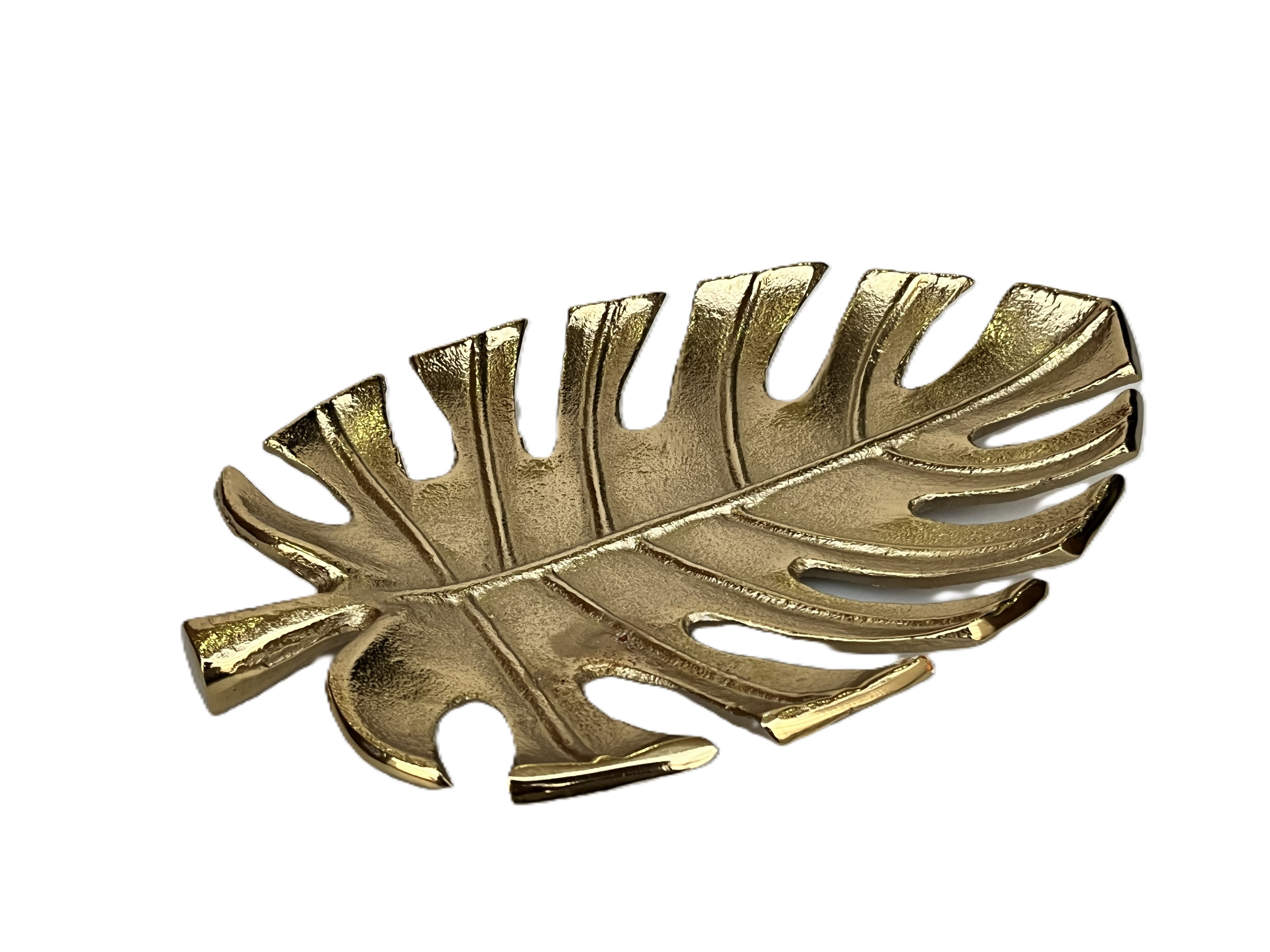 Aluminium Leaf Shaped Metal Tray