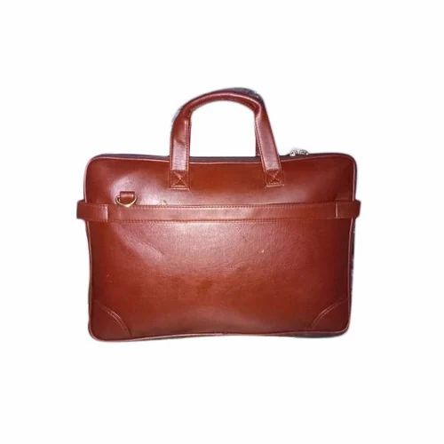 Brown Leather Laptop Bag