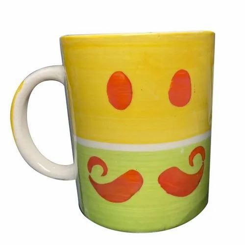 Hand Printed Ceramic Mug