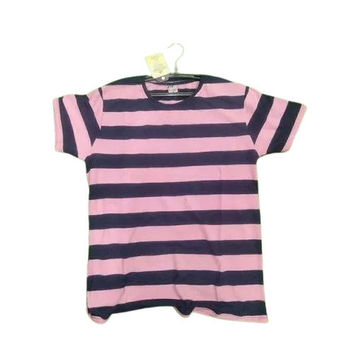 Mens Cotton Striped T-Shirts