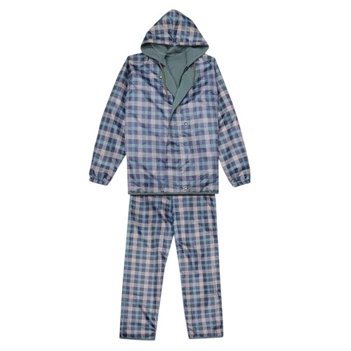 Multicolor Reversible Double Layer Waterproof Raincoat