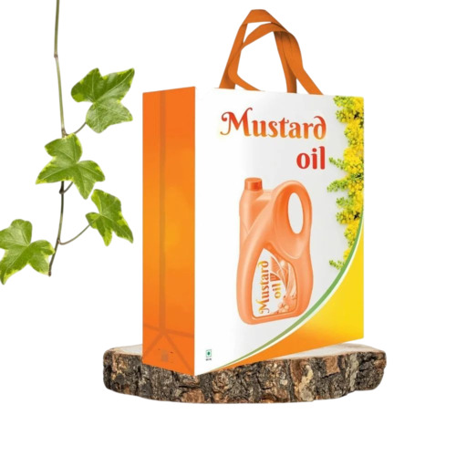 Printed Non Woven Bags - 12x14x4 Inch, Multi Color, 100 GSM | Durable, Eco Friendly, With Handle, Offset Print, Load Capacity 10kg