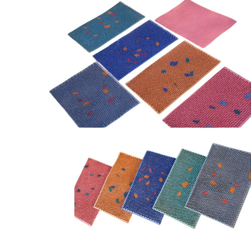 Rubber Duro Turf Door Mat - Color: Multicolor