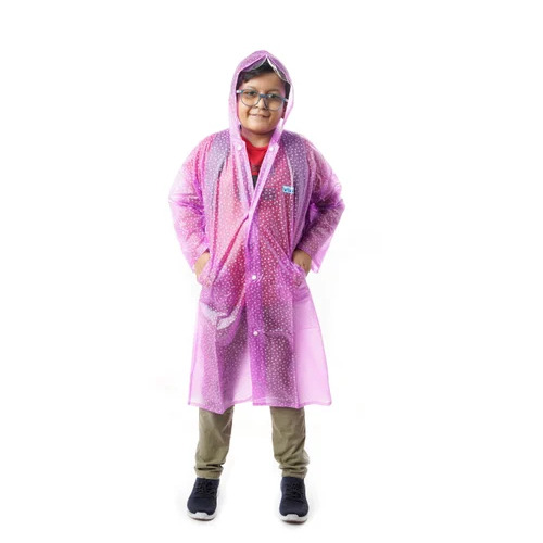 Violet Kids Pvc Raincoat