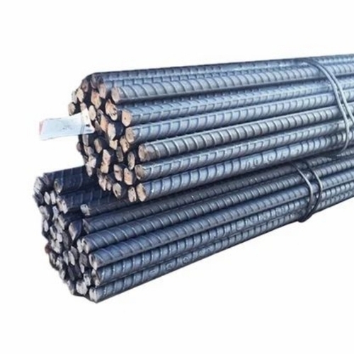 5 Mm Tmt Bars - Steel, 5 Mm, Silver, Polished | Durable, Round Shape, Industrial Grade