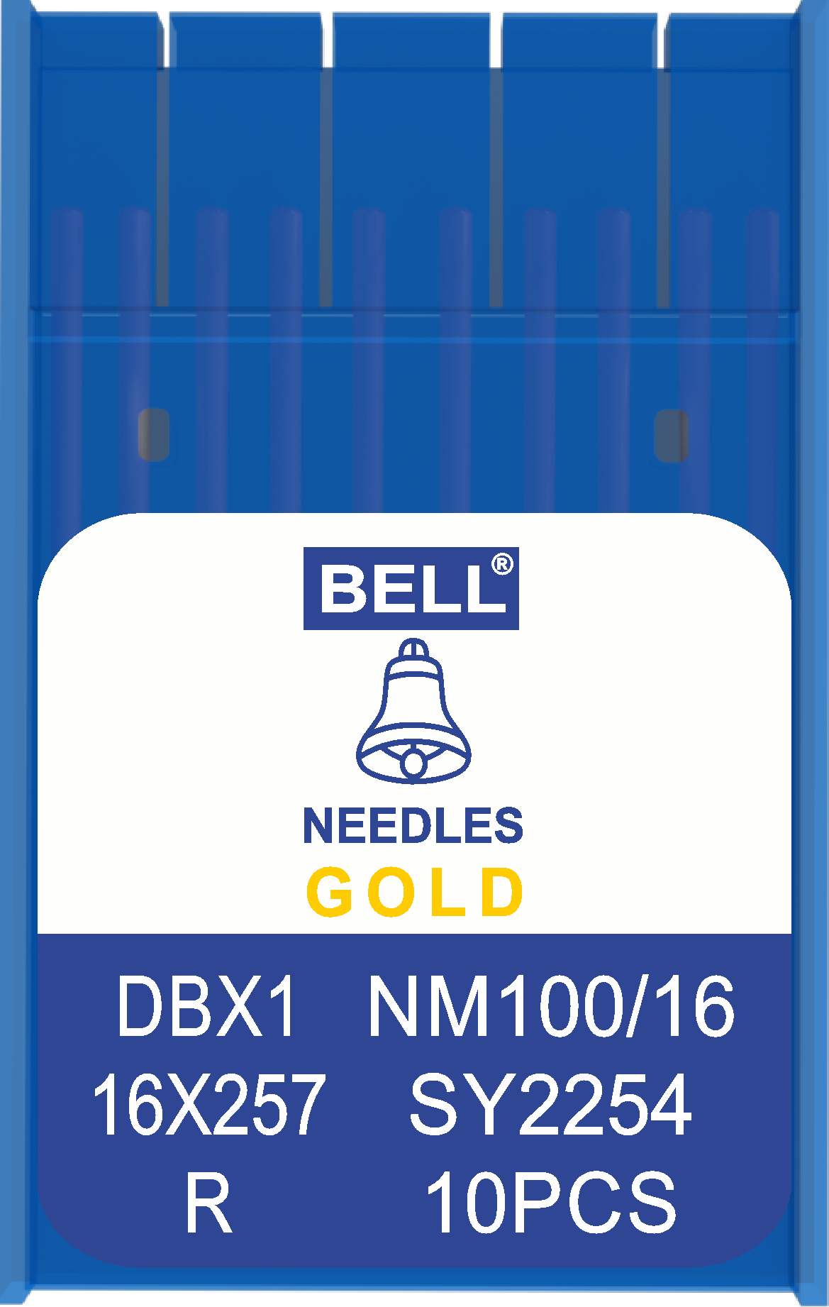 Bell Dbx1 Gold Machine Needles - Color: Golden