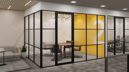 Glass Partition - Shape: Flat