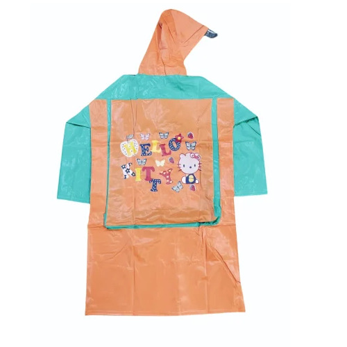 Kids Printed School Raincoat