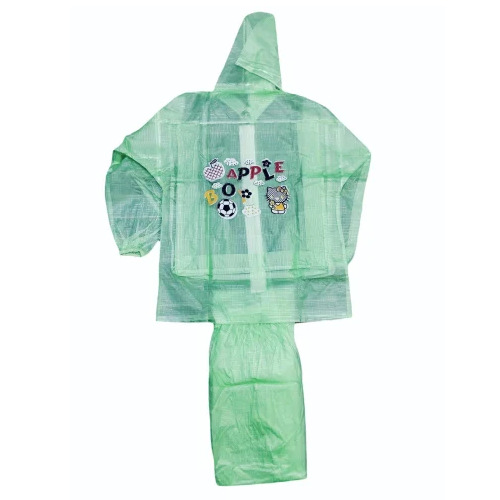 Men Pvc Printed Raincoat