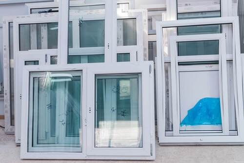 Plain White Upvc Window - Installation Type: Adhesive
