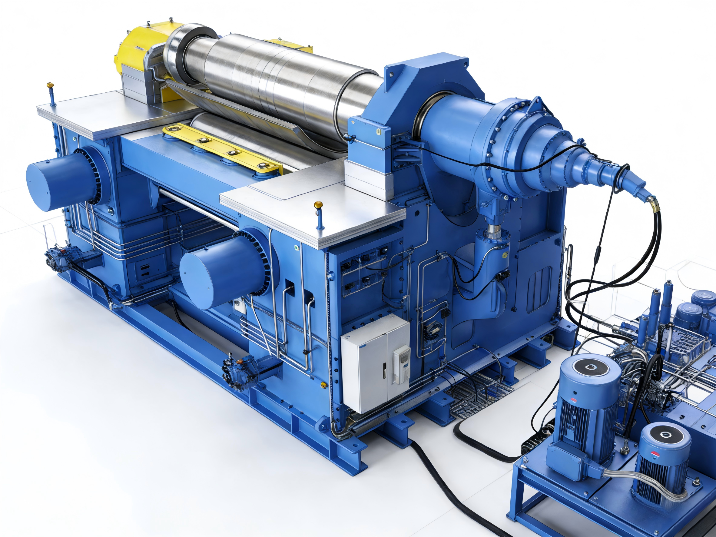 Plate Rolling Machine - Color: Blue