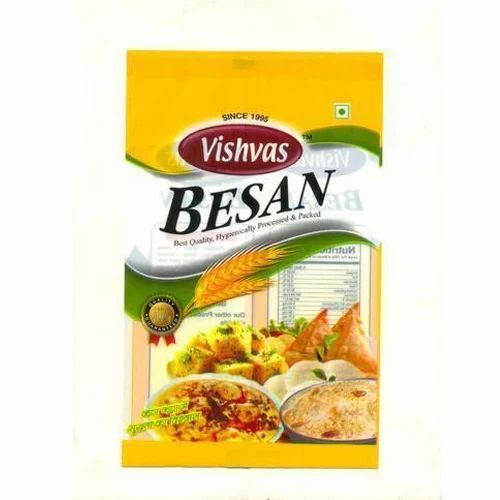 Printed Besan Plastic Pouch