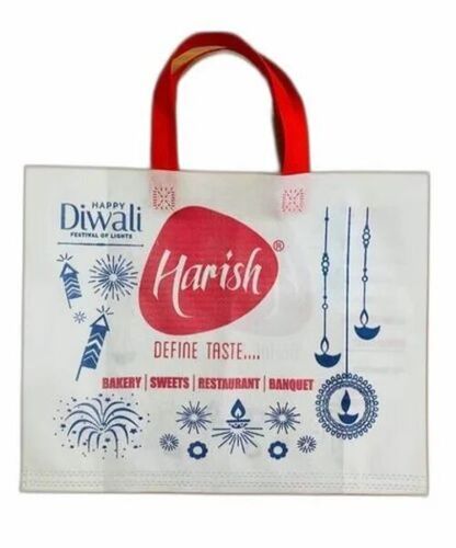 Printed Loop Handle Non Woven Bag