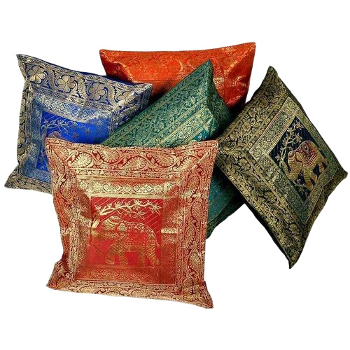 Banarasi Silk Cushion Covers