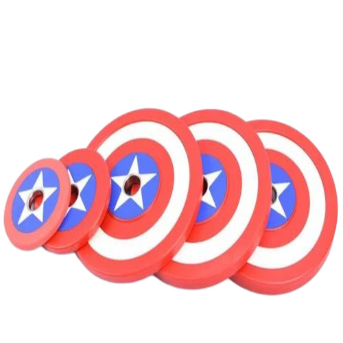 Captain America Weight Plates