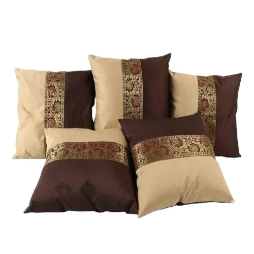 Designer Silk Cushion Cover