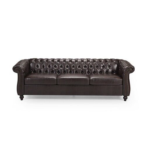Leather 3 Seaters Sofa