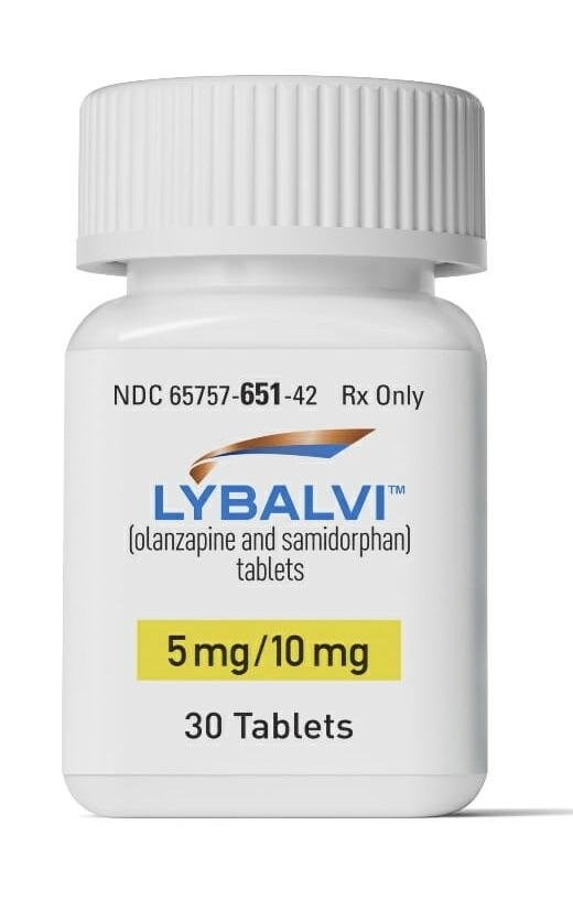 Lybalvi (Olanzapine And Samidorphan) Tablets - Oral Tablet, 24 Months Shelf Life | Antipsychotic With Weight Gain Management