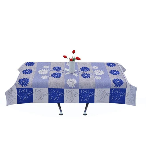 Net Fabric Center Table Cover - Color: Blue