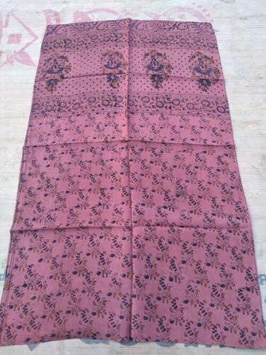 Pure Silk Hand Block Printed Stoles