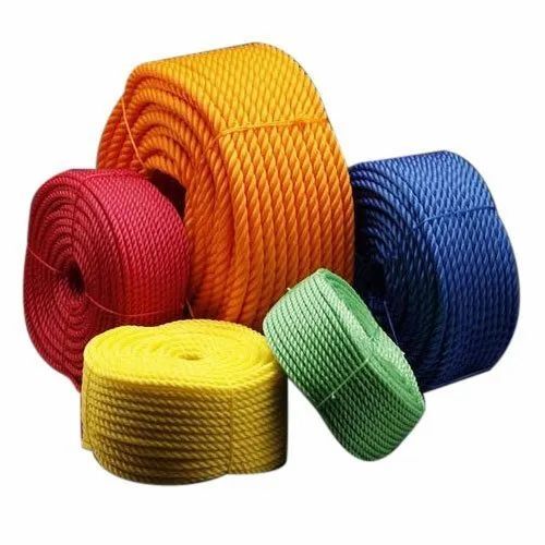 20-40 Mm Hdpe Ropes - Hdpe, 100-150 Meter, Multicolor | Tear-Resistant, Waterproof, Glossy Finish, Lightweight