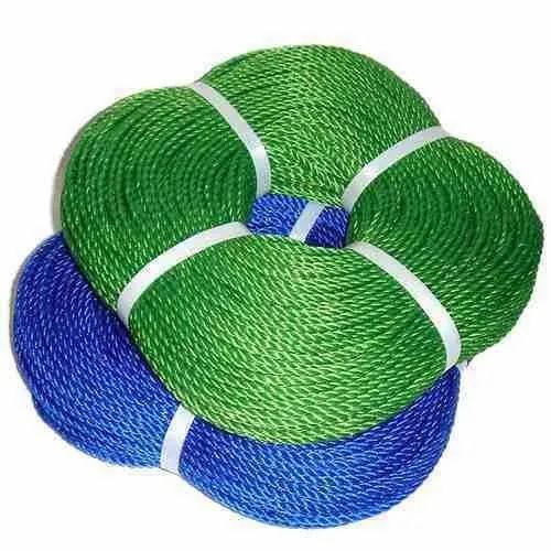 8mm HDPE Rope - Multicolor 1-10mm Diameter 500mm Length Twisted Tear-Resistant Waterproof Quick Dry