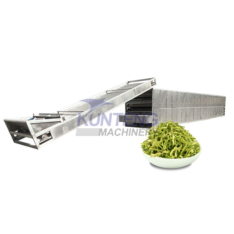 Continuous Mesh Belt Food Dryer Machine - Feature: High Efficiency