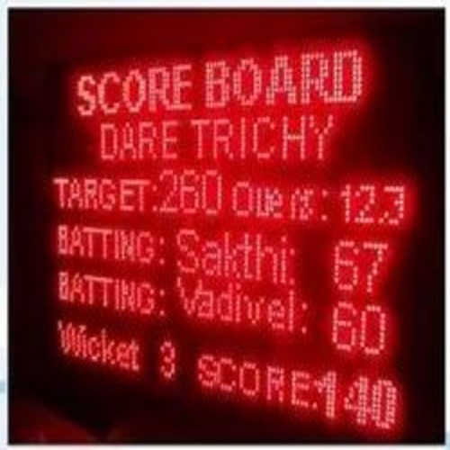Digital Cricket Score Board