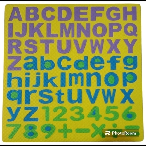Foam pre primary kit, motor skills