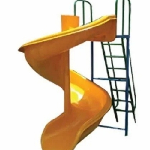 Frp Playground Spiral Slide