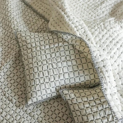Kaushal Cotton Kantha Quilt Comforter Set