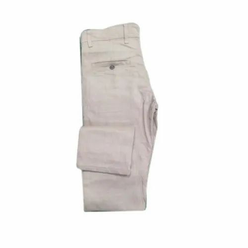 Mens Plain Formal Trousers