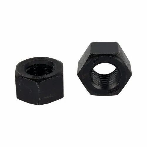 Mild Steel Hex Black Nut