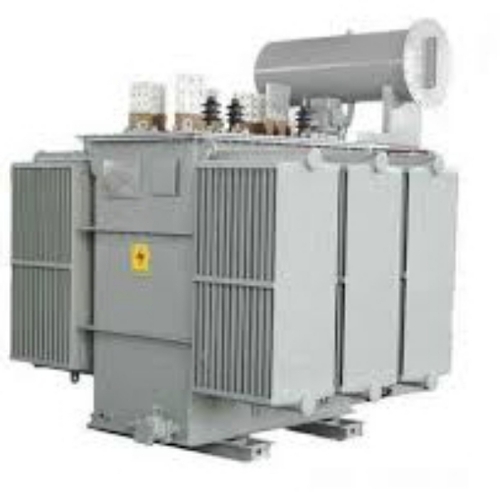 Power Transformer - Mild Steel, Three Phase, 50/60 Hz | Voltage Conversion, Oil Cooled, Insulated Winding, Electrical Isolation