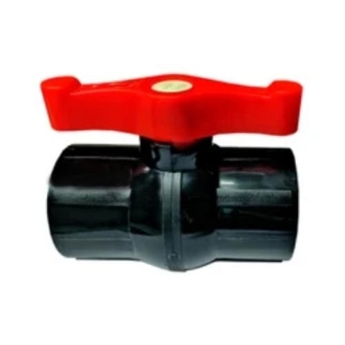 Black Solid Ball Valve 