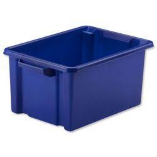 Blue Plastic Crates 