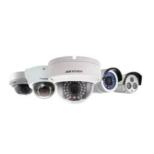 Cctv Camera - Plastic, White, 50 Hertz | High Resolution, Night Vision, Motion Detection, Wide Angle, Weather Resistant, Infrared LEDs, Remote Monitoring, Continuous Recording, Easy Installation, Durable Design