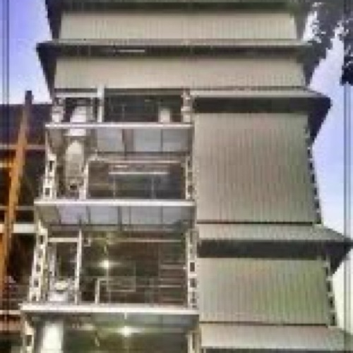 Flash desolventization plant