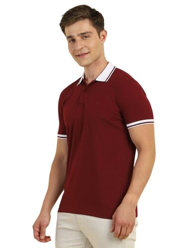 Maroon Polo T Shirt