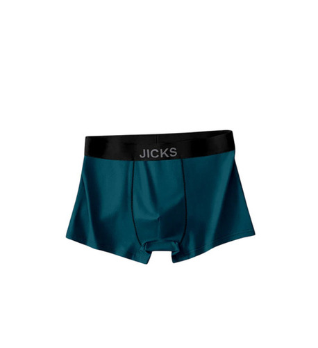 Mens Mini Trunk Underwear - Nylon XL Green, Plain Design | Comfortable Daily Wear