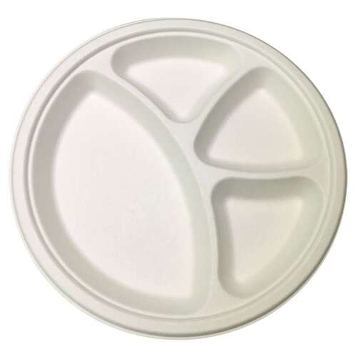 Paper Compartment Plate