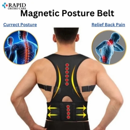 Posture Corrector Belt For Back & Shoulder, Back Support Belt For Men & Women, Back Brace