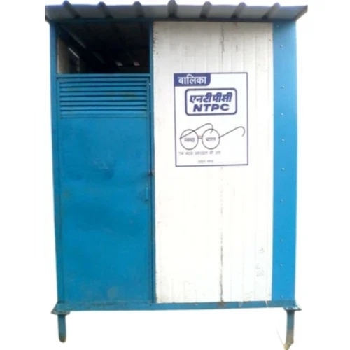 Prefabricated Toilet Blocks Set Of 2 - Color: White